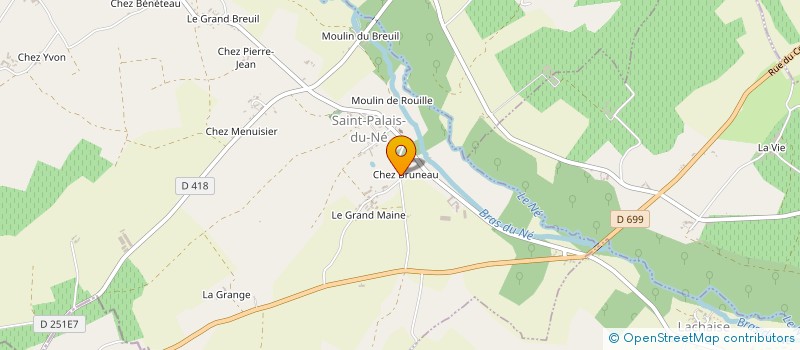 localisation de l'entreprise EARL BARATANGE à GUIMPS