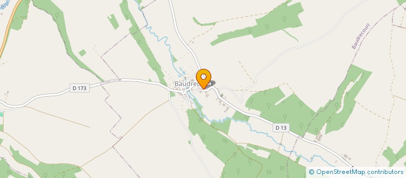 localisation de l'entreprise EARL BARBE DE CHEVRE à BAUDRECOURT