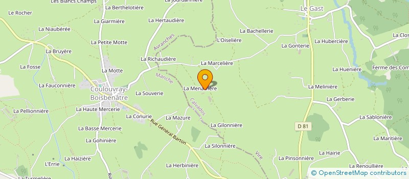 localisation de l'entreprise EARL BARBOT à NOUES DE SIENNE