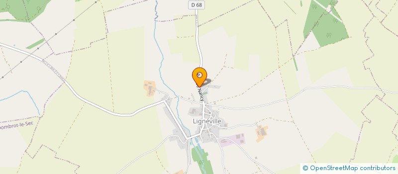 localisation de l'entreprise EARL BARJONET à LIGNEVILLE