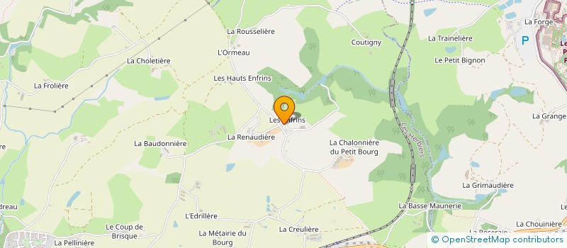 localisation de l'entreprise EARL BARON CHARLY  LES HERBIERS