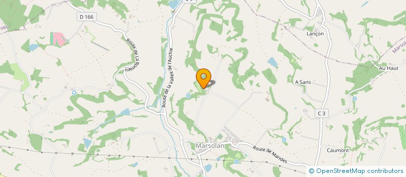 localisation de l'entreprise EARL BARRIEU  MARSOLAN