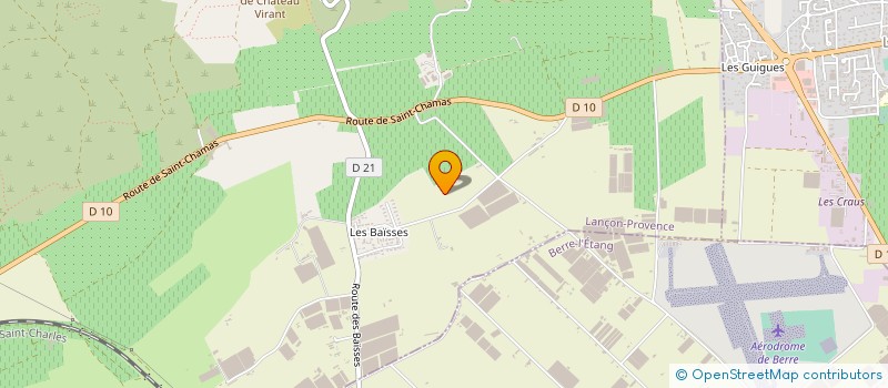localisation de l'entreprise EARL BARRILE à LANCON-PROVENCE