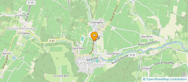localisation de l'entreprise EARL BAS-LUQUET à LUGNY