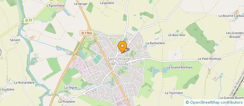 localisation de l'entreprise EARL BASILE BONNET à MONTAIGU-VENDEE