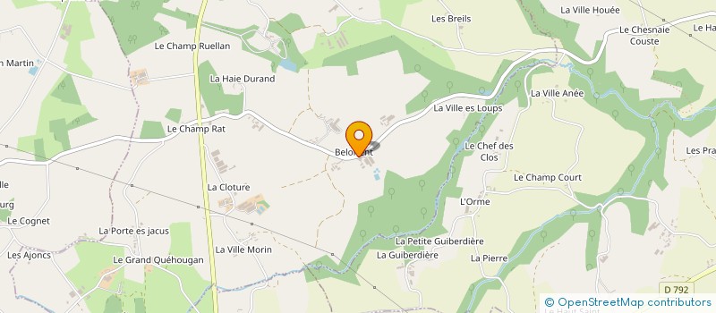 localisation de l'entreprise EARL BASSET JOHANN à PENGUILY