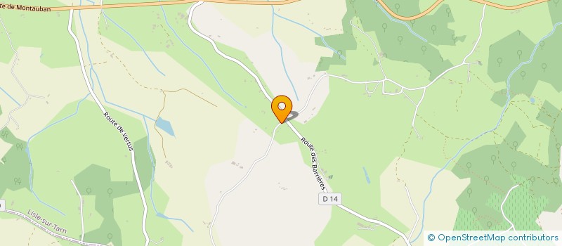 localisation de l'entreprise EARL BASTIDE à LISLE-SUR-TARN