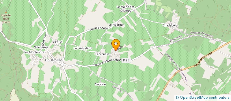 localisation de l'entreprise EARL BASTIT à BOUTEVILLE