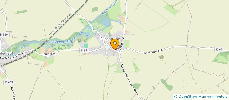 localisation de l'entreprise EARL BATTEUX PERE ET FILS à FONTAINE-NOTRE-DAME