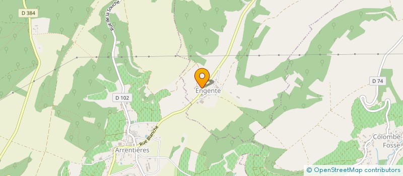 localisation de l'entreprise EARL BAUDOUIN  ENGENTE