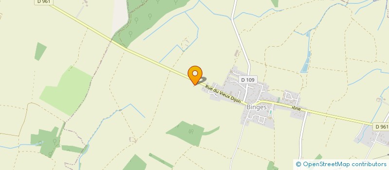 localisation de l'entreprise EARL BAUJARD  BINGES