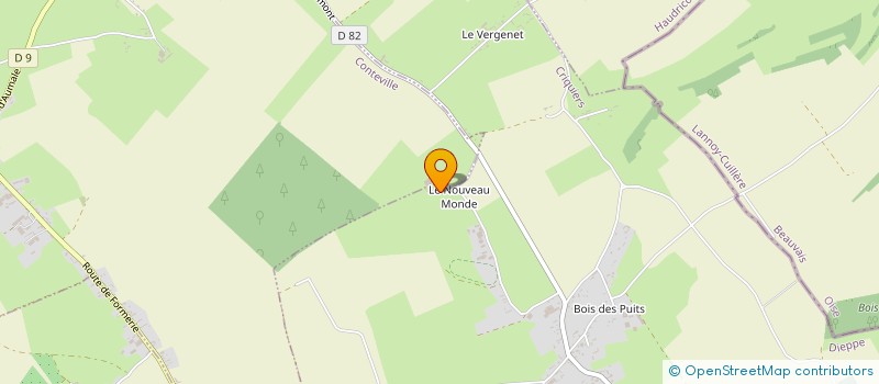 localisation de l'entreprise EARL BAYEUX FOLLAIN à CRIQUIERS