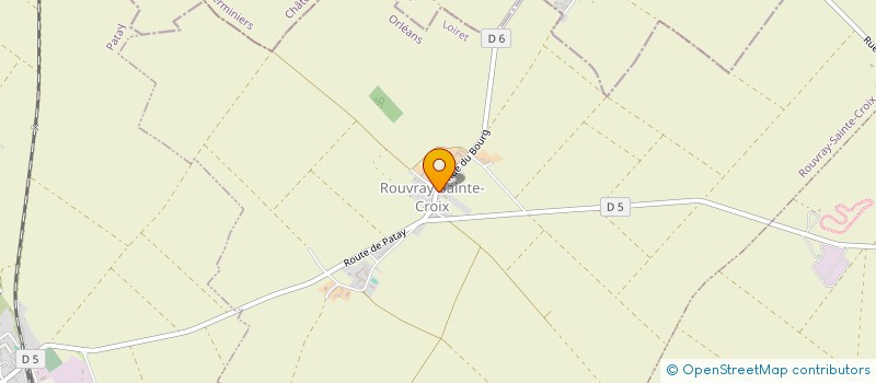 localisation de l'entreprise EARL BEAUCE ET PERCHE à ROUVRAY-SAINTE-CROIX