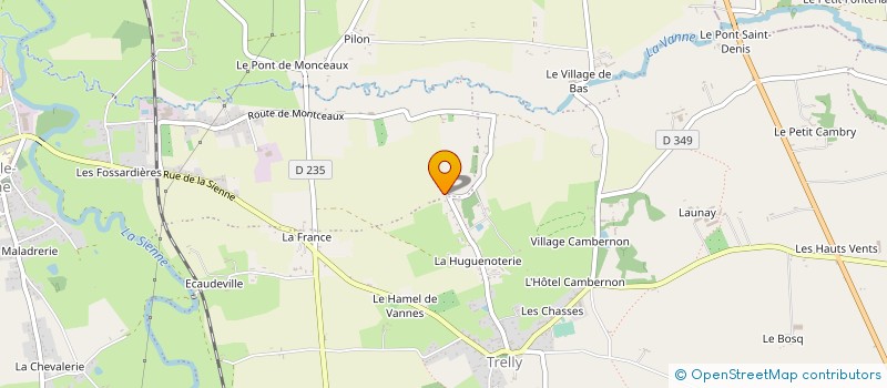 localisation de l'entreprise EARL BEAUFILS à QUETTREVILLE-SUR-SIENNE