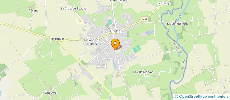 localisation de l'entreprise EARL BEAUMANOIR à BREHAN