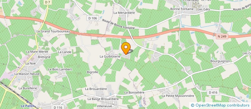localisation de l'entreprise EARL BEAUQUIN ET FILS à VALLET