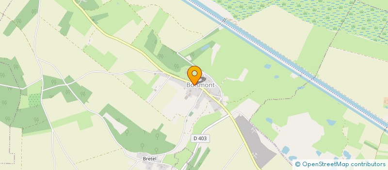 localisation de l'entreprise EARL BECUE  BOISMONT