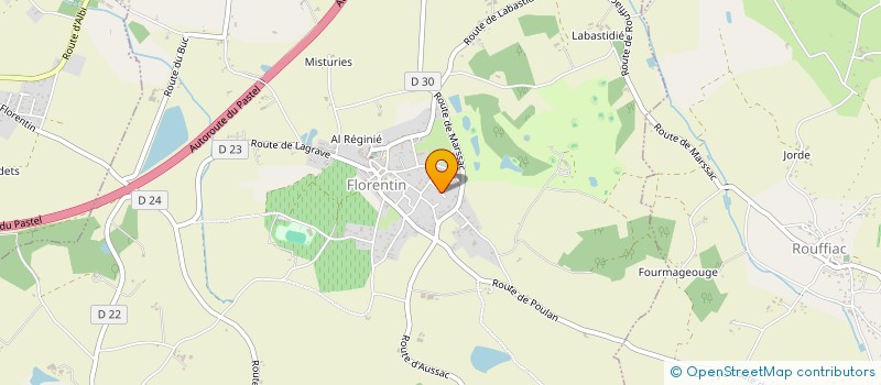 localisation de l'entreprise EARL BEGLIOMINI à CESTAYROLS