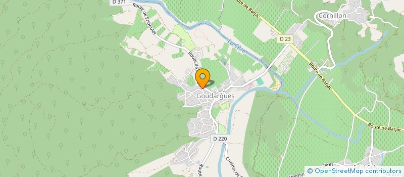localisation de l'entreprise EARL BEL  GOUDARGUES