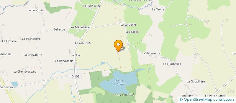 localisation de l'entreprise EARL BEL AIR à VAL-D'IZE