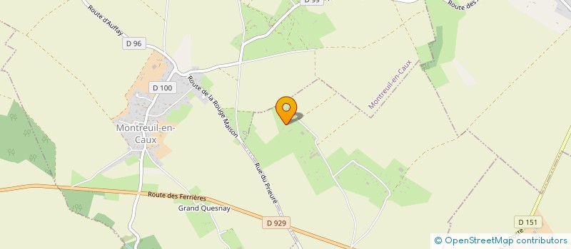 localisation de l'entreprise EARL BELBOR à BRACQUETUIT