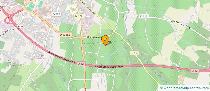 localisation de l'entreprise EARL BELIS ET FILS à LANGON