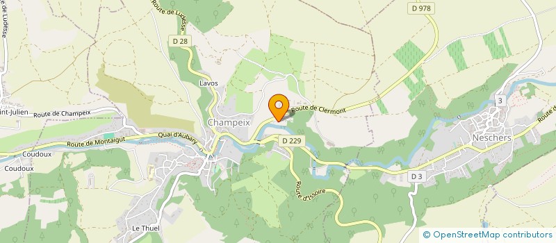 localisation de l'entreprise EARL BELLE EPINE  NESCHERS