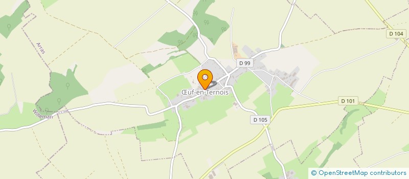 localisation de l'entreprise EARL BELLENGUEZ  UF-EN-TERNOIS