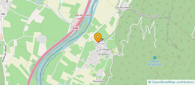 localisation de l'entreprise EARL BELLNOIX à LA RIVIERE