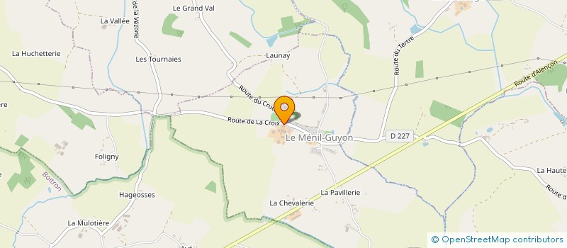 localisation de l'entreprise EARL BELLOCHE JEROME à LE MENIL-GUYON