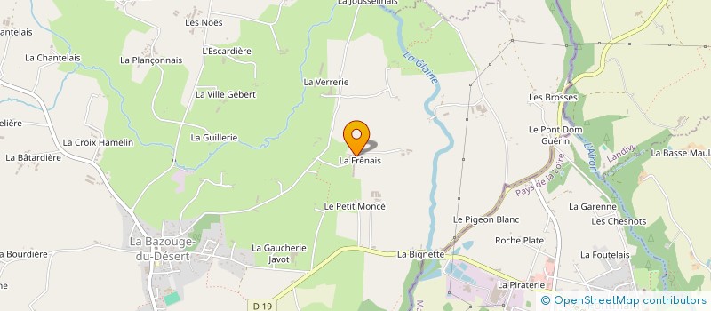 localisation de l'entreprise EARL BELLOIR à LE FERRE