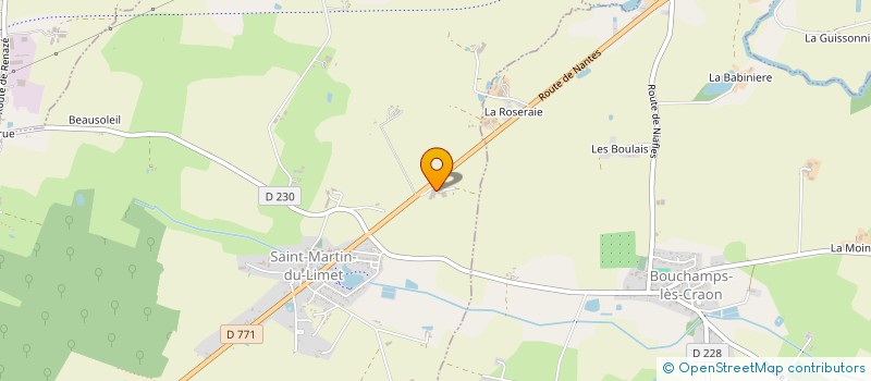 localisation de l'entreprise EARL BELSEUR  SAINT-MARTIN-DU-LIMET