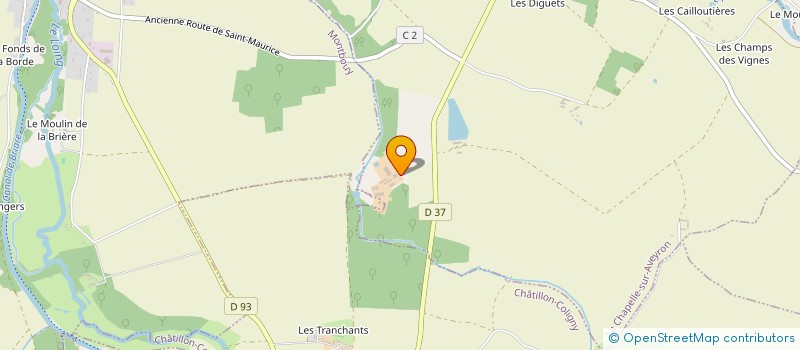 localisation de l'entreprise EARL BEN  LA CHAPELLE-SUR-AVEYRON