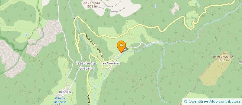 localisation de l'entreprise EARL BENEZECH à CHATILLON-EN-DIOIS