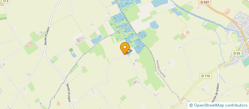 localisation de l'entreprise EARL BENOIT  KILLEM