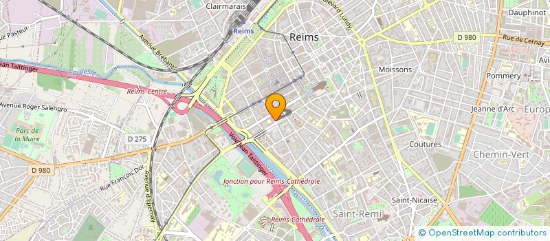 localisation de l'entreprise EARL BENOIT BECHET à REIMS