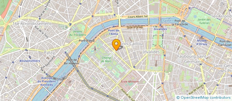 localisation de l'entreprise EARL BERGERES ET VERTUS à PARIS