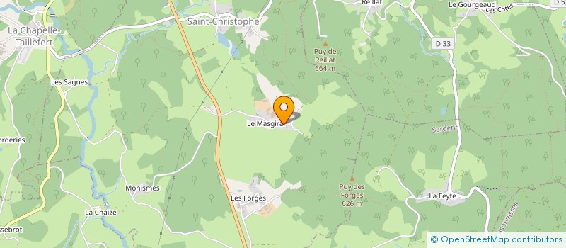 localisation de l'entreprise EARL BERGERIE DES ANGES  SAINT-CHRISTOPHE