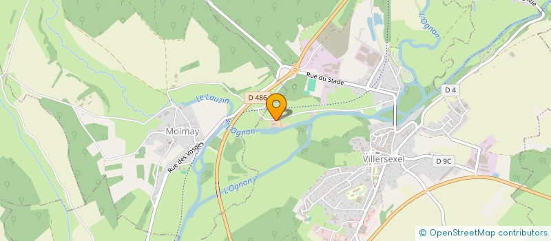 localisation de l'entreprise EARL BERGERIE DU PLATANE  VILLERSEXEL