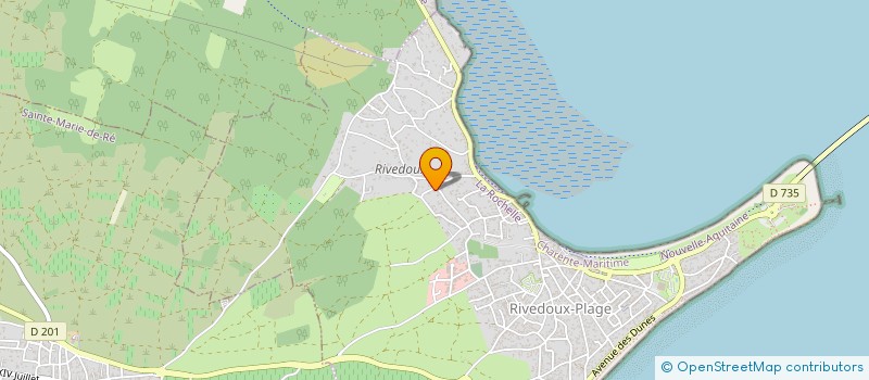 localisation de l'entreprise EARL BERNARD  RIVEDOUX-PLAGE