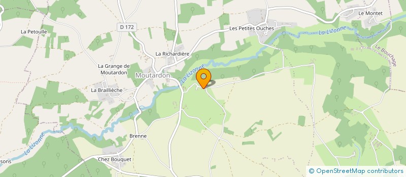localisation de l'entreprise EARL BERNARD à LONDIGNY