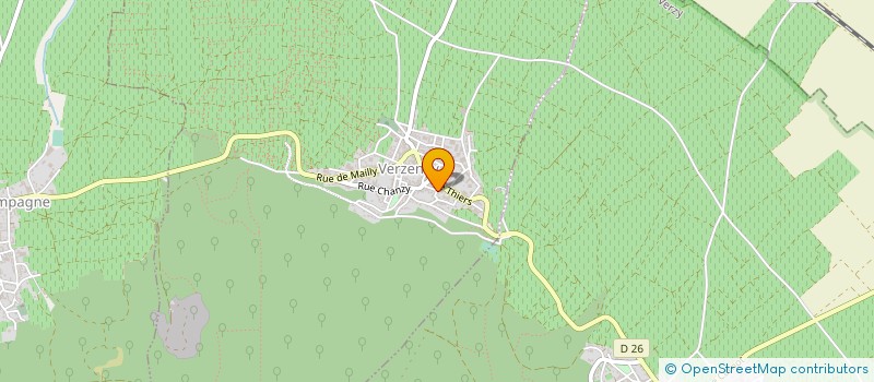 localisation de l'entreprise EARL BERNARD HATTE ET FILS  VERZENAY