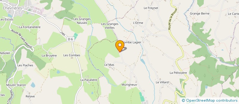 localisation de l'entreprise EARL BERNARD PONCET à GRAMMOND