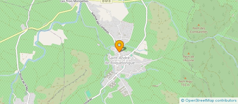 localisation de l'entreprise EARL BERNARD SABATIER à TOUROUZELLE