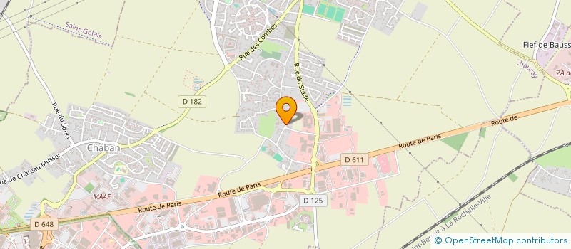 localisation de l'entreprise EARL BERNEAU  CHAURAY