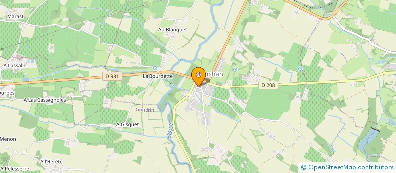 localisation de l'entreprise EARL BERNES à LAGRAULET-DU-GERS