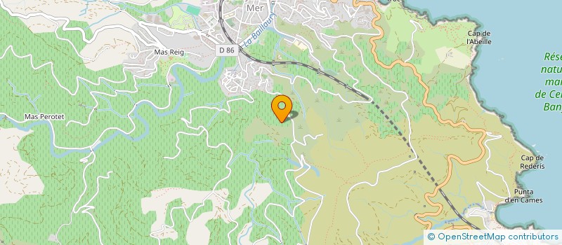 localisation de l'entreprise EARL BERTA MAILLOL  BANYULS-SUR-MER