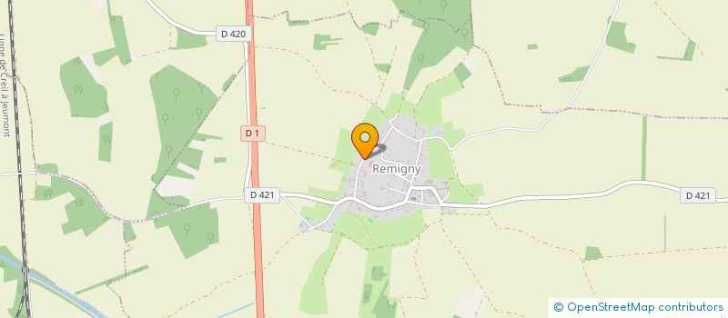 localisation de l'entreprise EARL BERTELOOT  REMIGNY