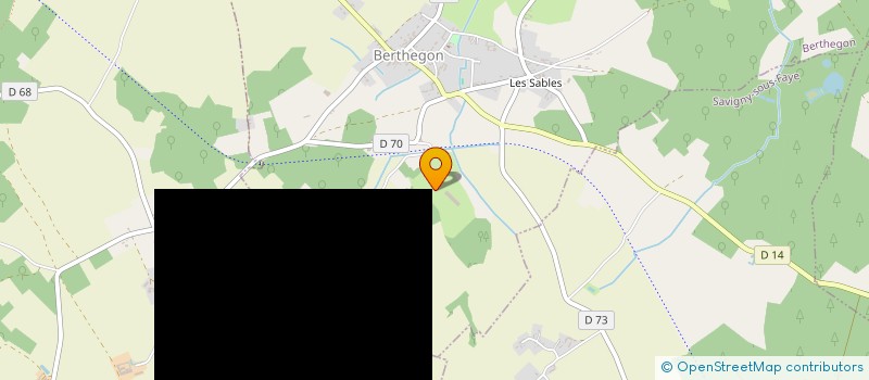 localisation de l'entreprise EARL BERTH'OEUF à BERTHEGON