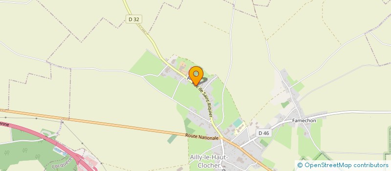 localisation de l'entreprise EARL BERTHE à AILLY-LE-HAUT-CLOCHER